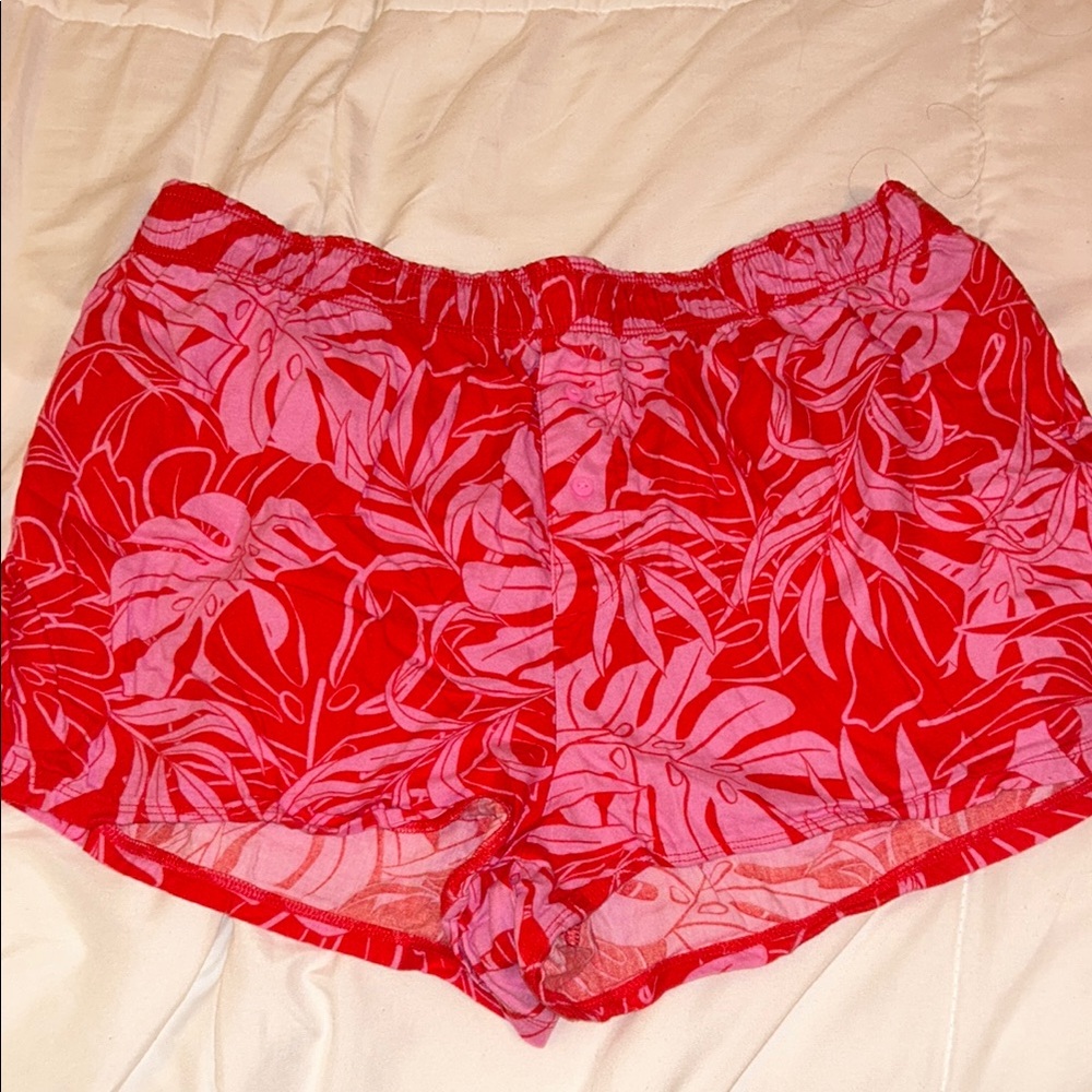 VS pink sleep shorts